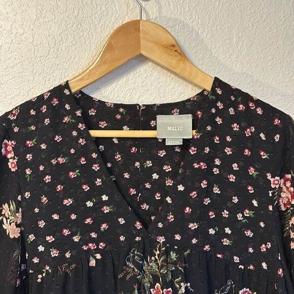 Anthropologie Maeve Steffy Bell Sleeve Blouse Medium - Picture 3 of 5